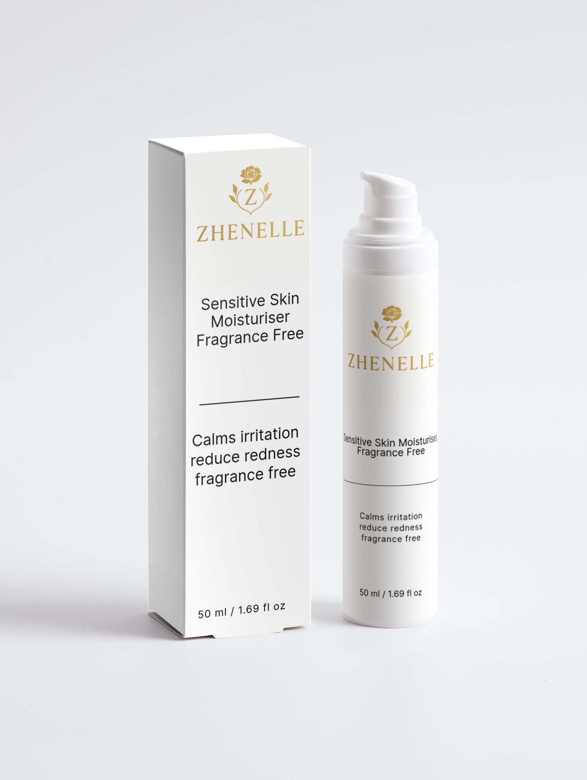 Sensitive Skin Moisturiser, Fragrance Free